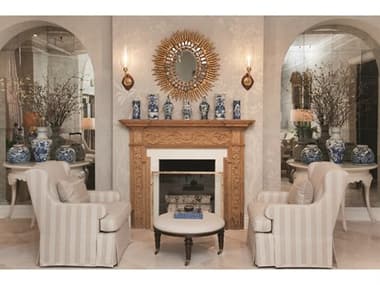 Mr. &amp; Mrs. Howard Chair and Ottoman Set MMHCHAIRLIVINGSET
