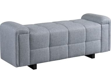 Mr. & Mrs. Howard Philip Blue Upholstered Accent Bench MMHH228BMC