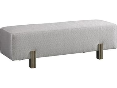 Mr. & Mrs. Howard Platform Gray Upholstered Accent Bench MMHH231BMC