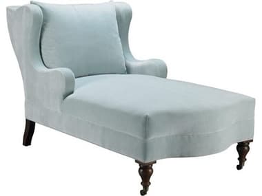 Mr. & Mrs. Howard Montclaire Blue Upholstered Chaise MMHH510ZMC