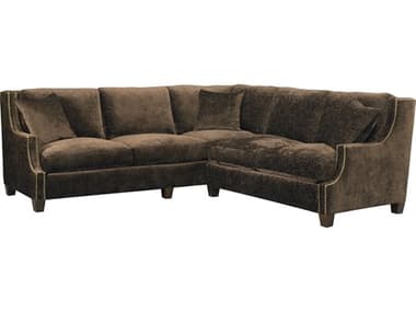 Mr. &amp; Mrs. Howard Manhattan Brown Upholstered Sectional Sofa MMHMANHATTANSECTIONALSET