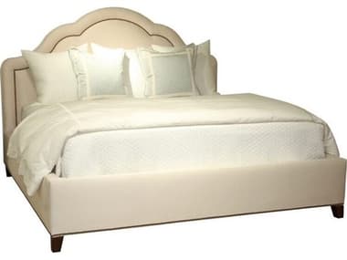Mr. & Mrs. Howard Tigley Brown Hardwood Upholstered King Panel Bed MMHMH12524MC