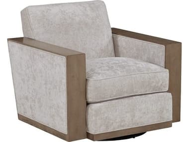 Mr. &amp; Mrs. Howard Normandy Swivel Gray Accent Chair MMHSWH467CMC