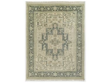 Momeni Concord Bordered Area Rug MOCONCDCRD5GRN