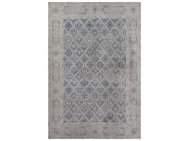 Momeni Dorset Bordered Runner Area Rug MODORSEDOR3BLU