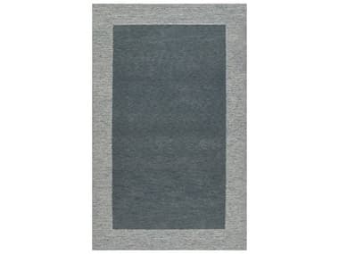 Momeni Everett Bordered Runner Area Rug MOEVERTEVT6BLU