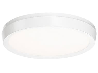 Modern Forms Argo 7" 1-Light White LED Round Flush Mount MOFFM4207WT