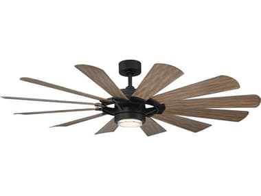 Modern Forms Wyndmill 1 - Light 65'' LED Ceiling Fan MOFFRW220165LMBBW