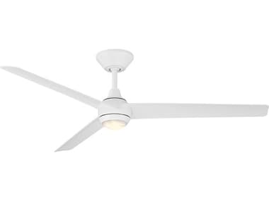 Modern Forms Pisces 54" LED Ceiling Fan MOFFRW250354LMW