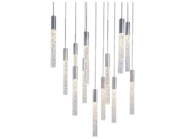 Modern Forms Magic 13-Light Polished Nickel Linear Pendant MOFPD35613SPN