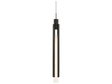 Modern Forms Saber 1-Light Black Linear Mini Pendant MOFPD48424BK