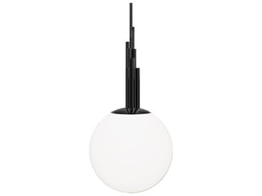 Modern Forms Sybil 1-Light Polished Black Nickel Pendant MOFPD60514NB