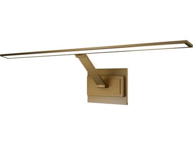 Modern Forms Diver 1-Light Aged Brass Picture Light MOFPL38530AB