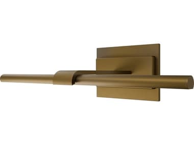 Modern Forms Inlet 1-Light Aged Brass Picture Light MOFPL48518AB