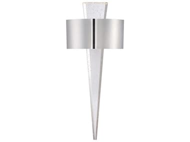 Modern Forms Palladian 23" Tall 2-Light Polished Nickel Crystal Glass Wall Sconce MOFWS11310PN
