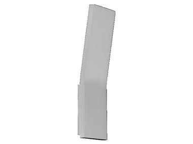 Modern Forms Blade 11" Tall 1-Light Brushed Aluminum Silver Glass LED Wall Sconce MOFWS11511AL