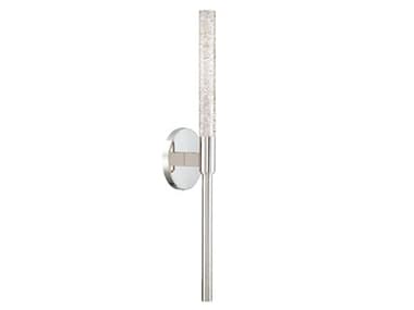Modern Forms Magic 21" Tall 1-Light Polished Nickel Crystal LED Wall Sconce MOFWS12620PN