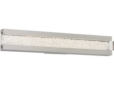 Modern Forms Posh 1-Light Brushed Nickel Vanity Light MOFWS14428BN