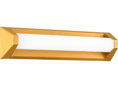 Modern Forms Swale 1-Light Aged Brass Vanity Light MOFWS1520AB