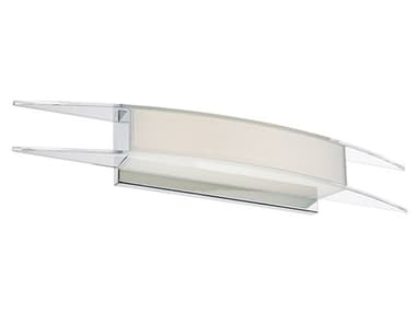 Modern Forms Arc 38" Wide 1-Light Chrome Glass LED Vanity Light MOFWS3338CH