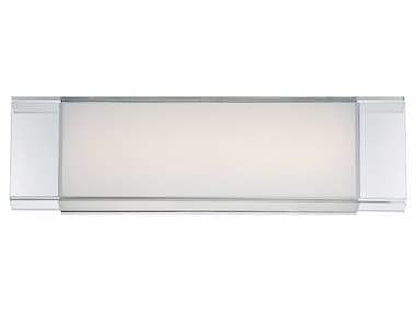 Modern Forms Cloud 18" Wide 1-Light Chrome Glass LED Vanity Light MOFWS3418CH