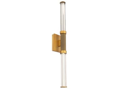 Modern Forms Ribeye 2-Light Aged Brass Wall Sconce MOFWS50528AB