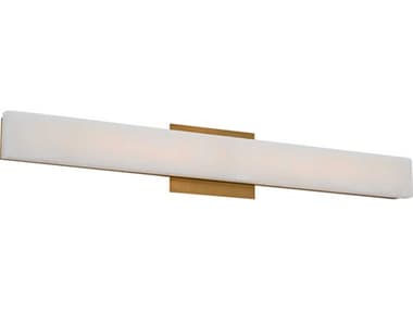 Modern Forms Lanza 1-Light Aged Brass Vanity Light MOFWS52427AB