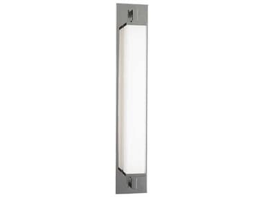 Modern Forms Gatsby 32" Tall 1-Light Polished Nickel Glass LED Wall Sconce MOFWS53932PN