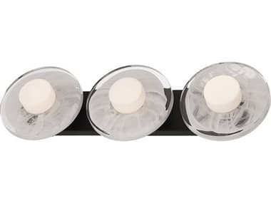 Modern Forms Fresco 3-Light Black Vanity Light MOFWS66525BK