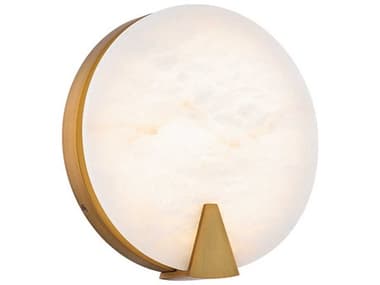 Modern Forms Ophelia 10" Tall 1-Light Aged Brass LED Wall Sconce MOFWS72210AB