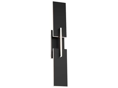 Modern Forms Amari 22" Tall 4-Light Black LED Wall Sconce MOFWS79022BK