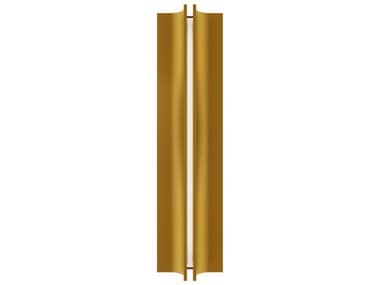 Modern Forms Strait 1-Light Aged Brass Wall Sconce MOFWS82522AB