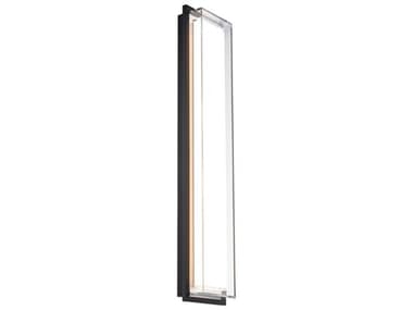 Modern Forms Ice Bar 1-Light Outdoor Wall Light MOFWSW16526BK