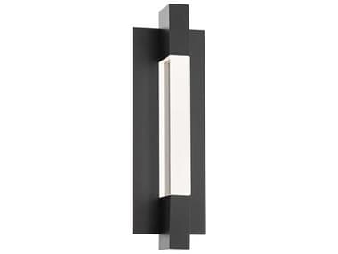 Modern Forms Heliograph 1-Light Outdoor Wall Light MOFWSW30418BK