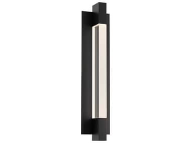 Modern Forms Heliograph 1-Light Outdoor Wall Light MOFWSW30424BK