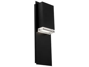 Modern Forms Draped 1-Light Outdoor Wall Light MOFWSW60418BK