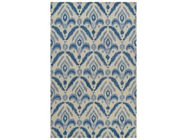 Momeni Leiden Ikat Runner Area Rug MOLEIDELEI3BLU