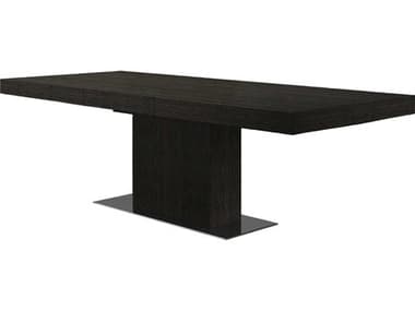 Modloft Astor Gray Oak 71-94'' Wide Rectangular Dining Table with Extension MOLMD520GOK