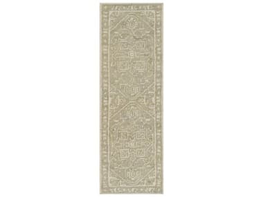 Momeni Nirvana Bordered Runner Area Rug MONIRVANIR1BLU2380