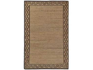 Momeni Orchard Bordered Area Rug MOORCHAORC1BRN