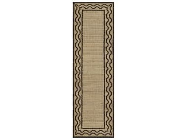 Momeni Orchard Bordered Runner Area Rug MOORCHAORC1BRN2380