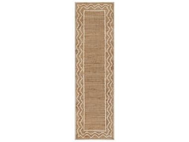 Momeni Orchard Bordered Runner Area Rug MOORCHAORC1NAT2380