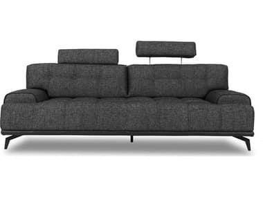 Moroni Simone 88" Dark Grey Fabric Upholstered Sofa MOR26713MF3A871A
