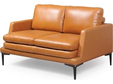 Moroni Rica Tan Leather Loveseat MOR439021961