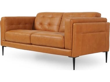 Moroni Murray Tan Leather Loveseat MOR44002BS1961