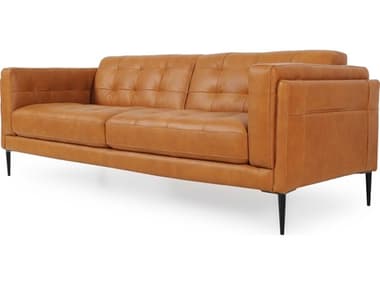 Moroni Murray Tan Leather Sofa MOR44003BS1961