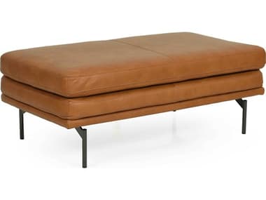 Moroni Mccoy Tan Leather Ottoman MOR44246BS1961