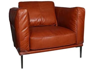 Moroni Bartz Brown Leather Accent Chair MOR59701C2280