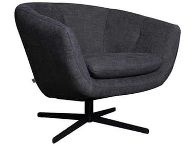 Moroni Allison Dark Grey Swivel Accent Chair MOR59906MF31249A