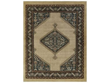 Momeni Serab Bordered Area Rug MOSERABSRB1BLU